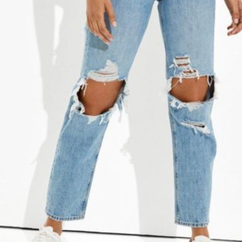 American Eagle 90’s Pride Ripped Boyfriend Jean Sz. 2 Short